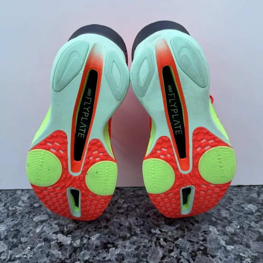 Nike Air Zoom Alphafly NEXT% 3 Bright Crimson Lime Blast Women’s SZ 6 FD8315-600